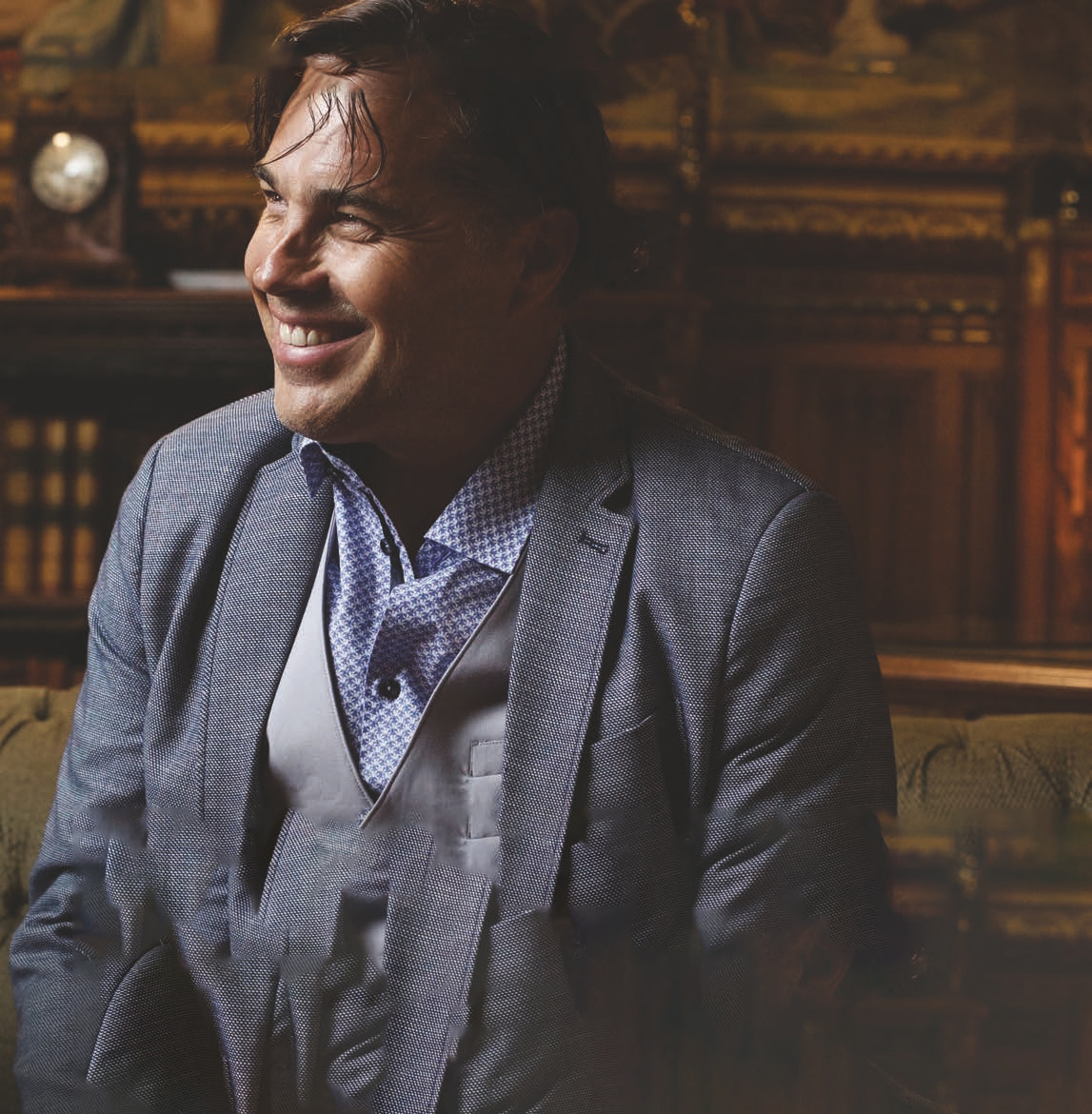 Portrait de Glenn B. Miller souriant